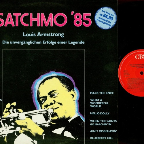 LP--SATCHMO 85 -- LOUIS ARMSTRONG
