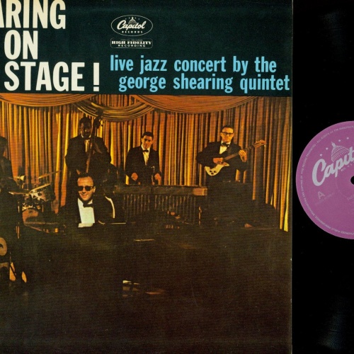 LP--SHEARING ON STAGE-- LIVE JAZZ