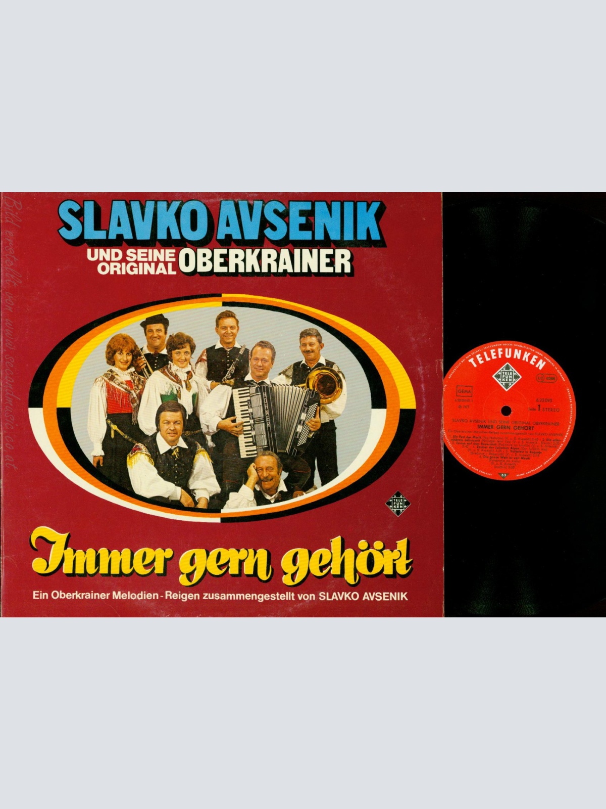 LP--SLAVKO AVSENIK -- IMMER GERN GEHÖRT