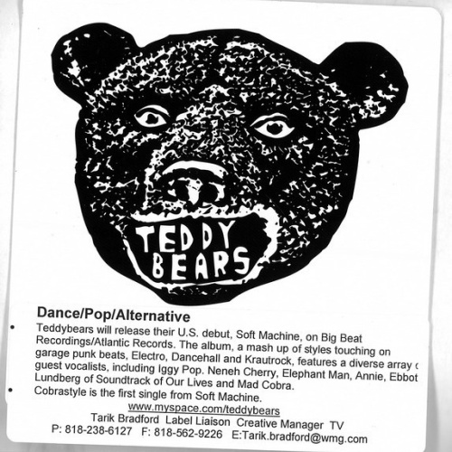 CD, EP, Promo Teddybears Sthlm - Soft Machine Remixes EP