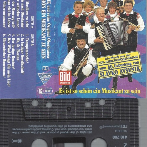 MC-SLAVKO AVSENIK --ES IST SCHÖN EIN MUSIKANT ZU SEIN--410700501