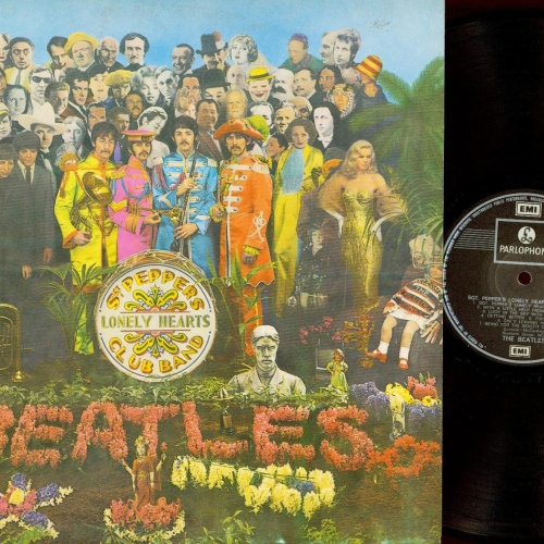 LP-THE BEATLES SGT PEPPERS LONELY HEARTS CLUB BAND-- JUGOTON!!!MIT BOGEN