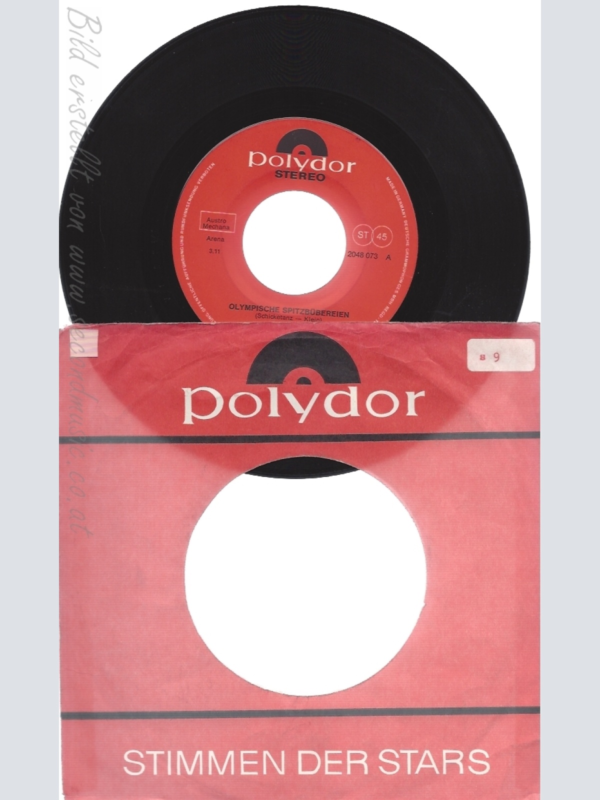 7" DIE  DREI SPITZBUBEN -- OLYMPISCHE SPITZBÜBEREIEN