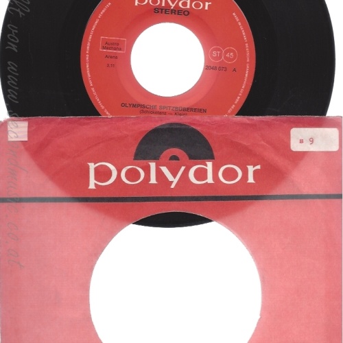 7" DIE  DREI SPITZBUBEN -- OLYMPISCHE SPITZBÜBEREIEN