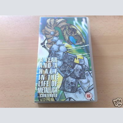 VHS-- METTALICA-A YEAR AND A HALF IN THE LIFE OF 1