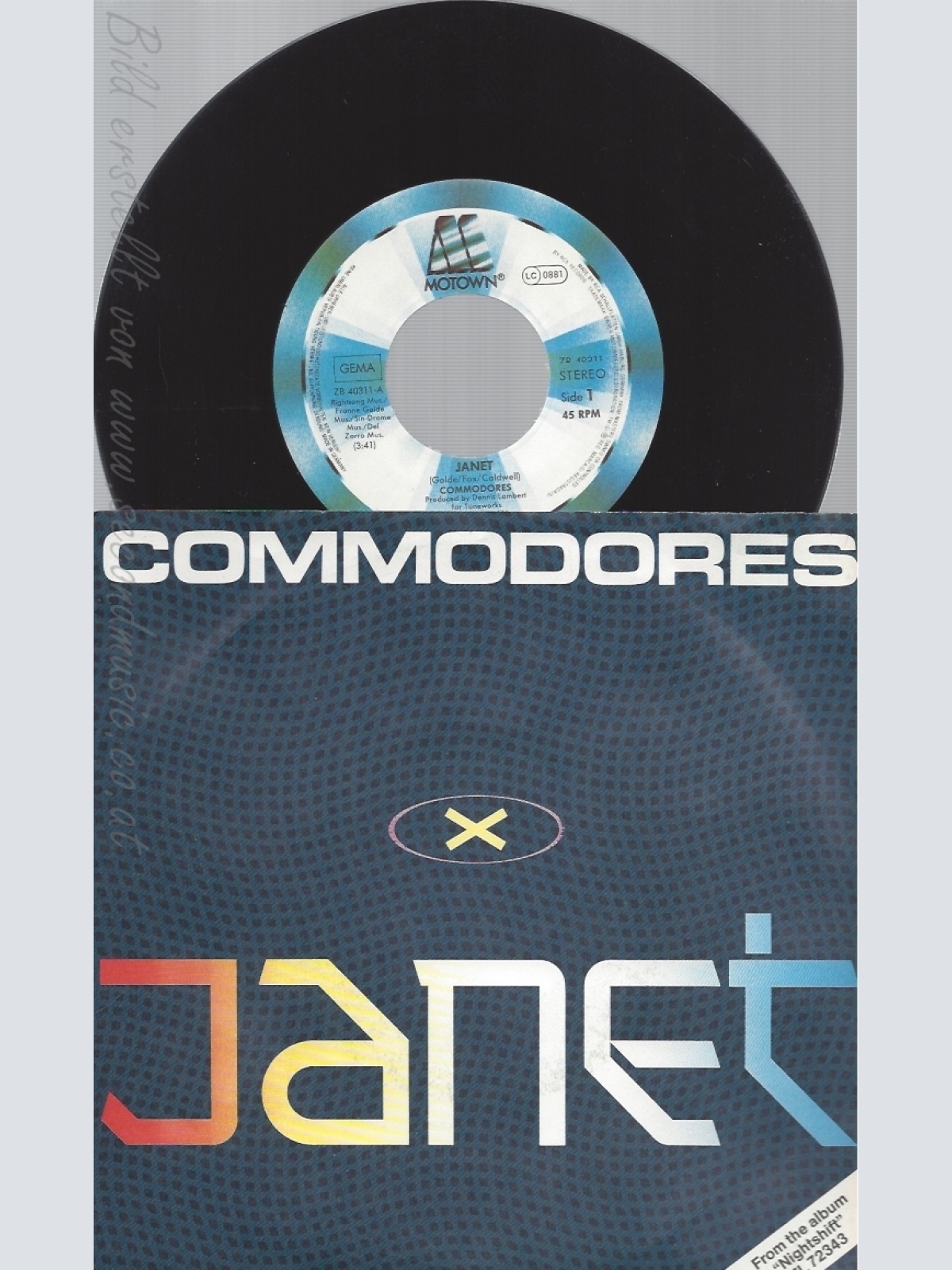 7" COMMODORES -- JANET