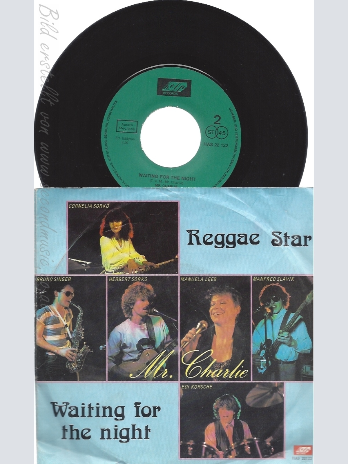 7" MR CHARLIE-- REGGAE STAR--