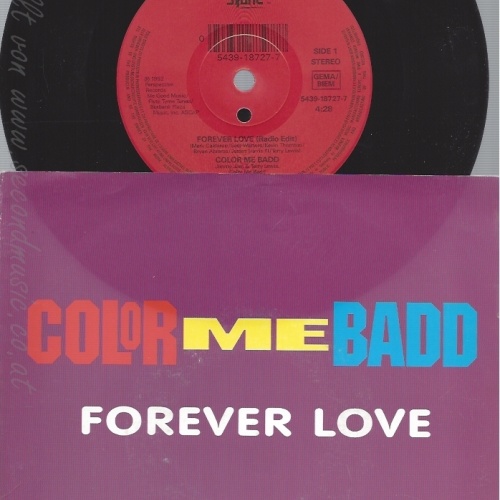 7" COLOR ME BADD-- FOREVER LOVE