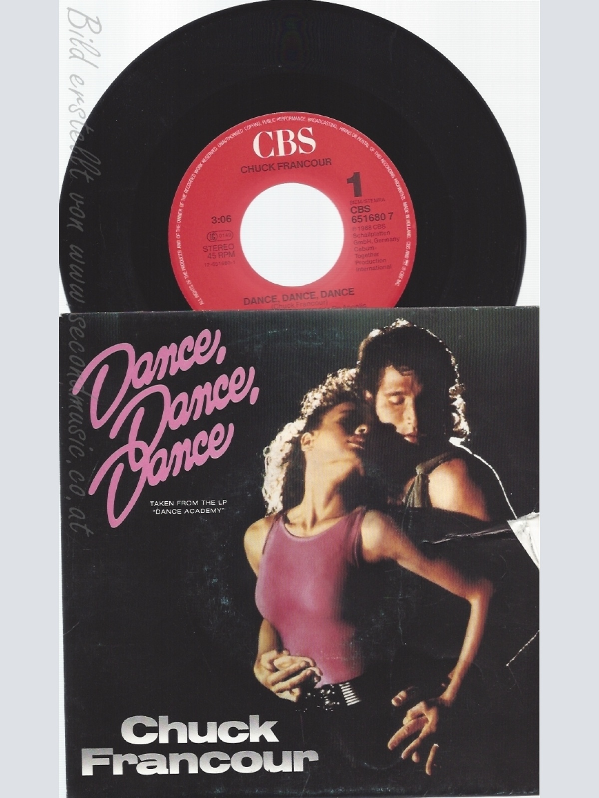 7" CHUCKM FRANCOUR-- DANCE DANCE