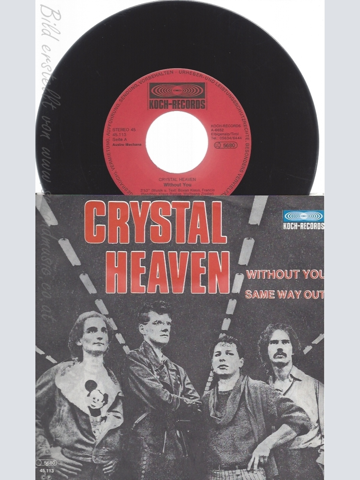 7" CRYSTAL HEAVEN--WITHOUT YOU