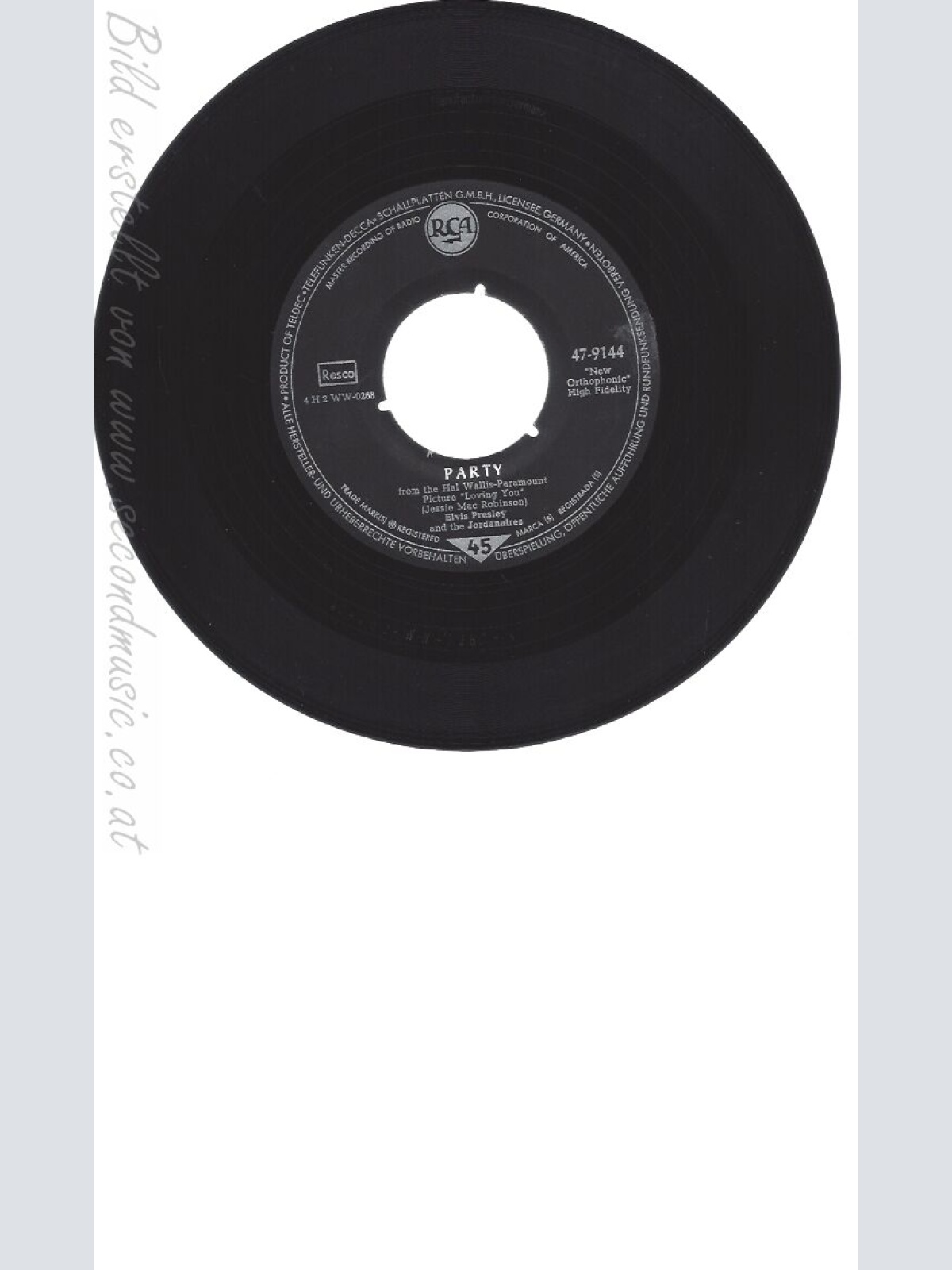 7" ELVIS PRESLEY --GOT A LOT O LIVIN TO DO --PARTY  -479144 --GERMANY