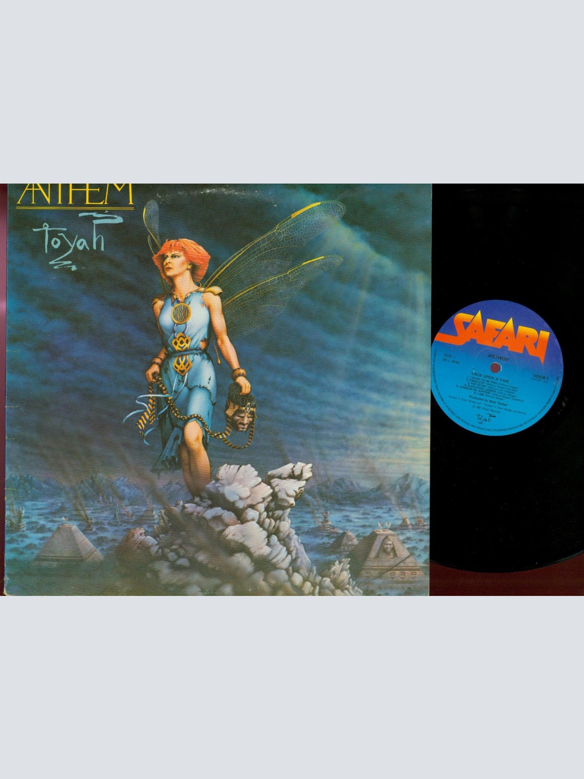 LP--ANTHEM --TOYAH--
