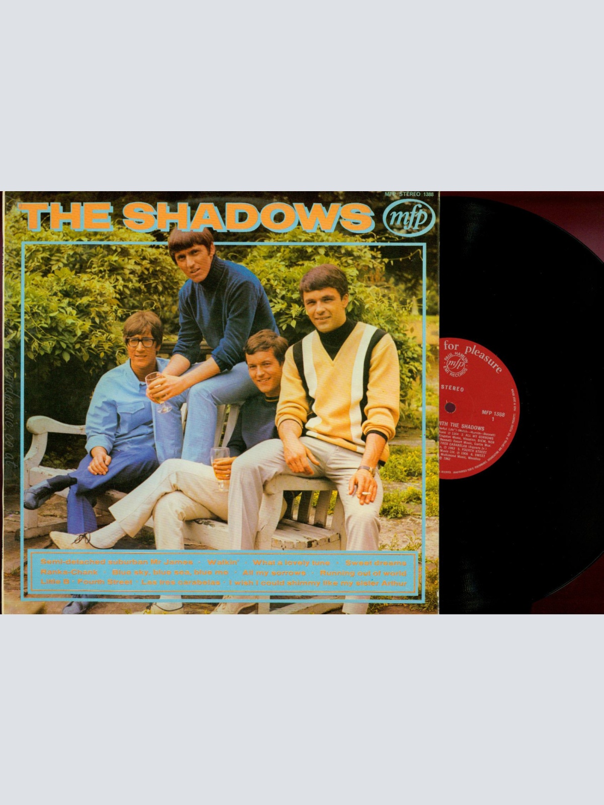LP--THE SHADOWS--SAME--MFP 1388