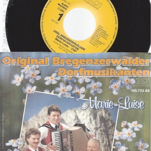 7"BREGENZWÄLDER DORFMUSIKANTEN--MARIE LUISE