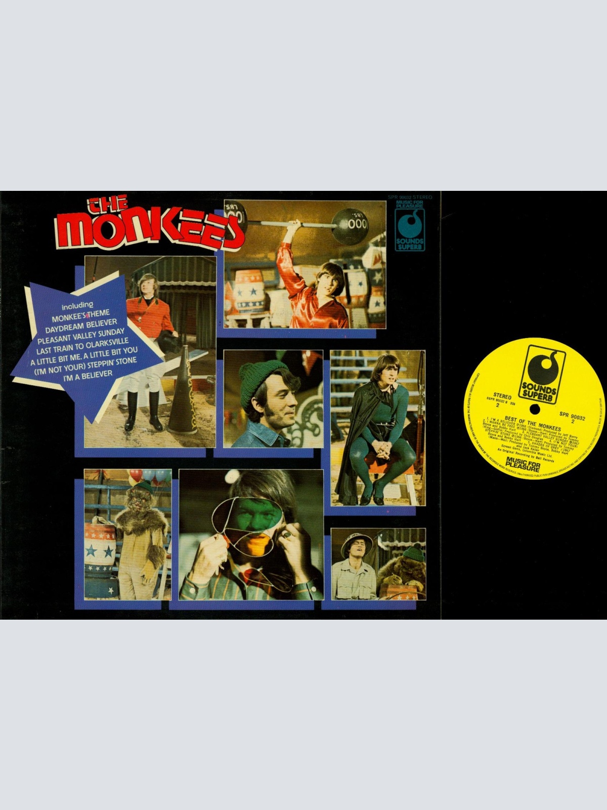 LP--THE MONKEES-- THE BEST OF THE MONKEES