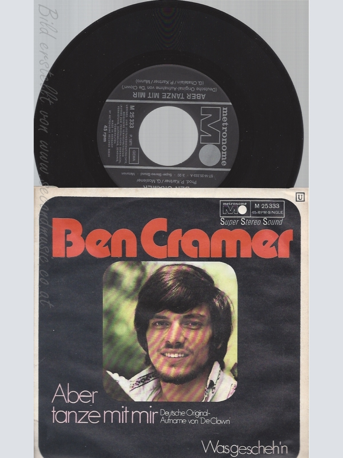 7"BEN CRAMER--ABER TANZE MIT MIR --