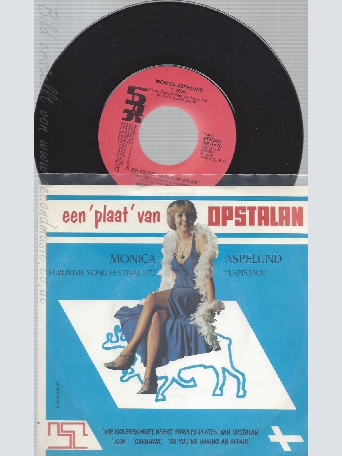 7"MONIKA ASPELLUND--JOJK--EP
