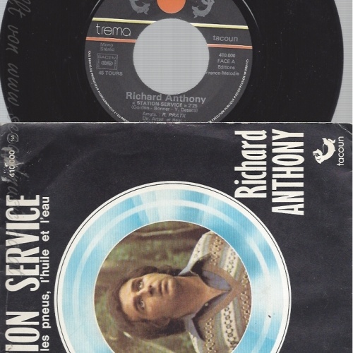 7"RICHARD ANTHONY--STATION SERVICE