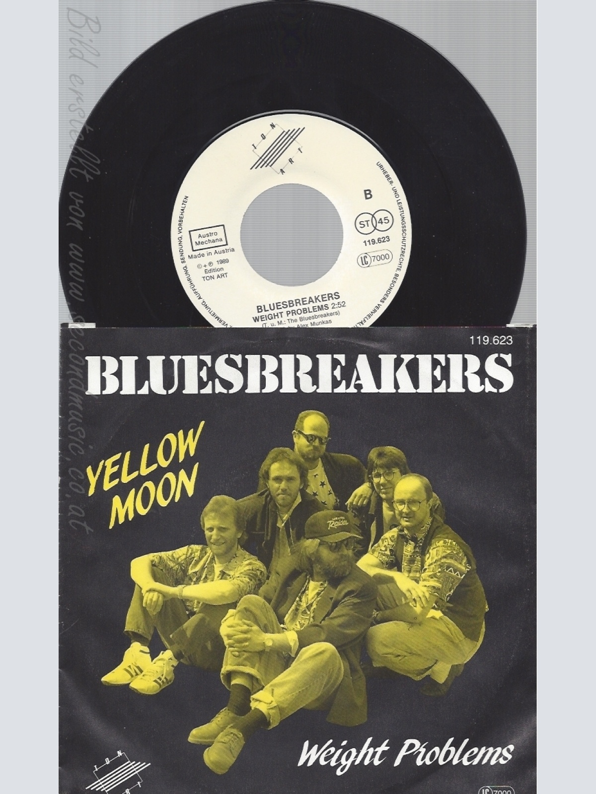 7"BLUESBREAKERS--YELLOW MOON