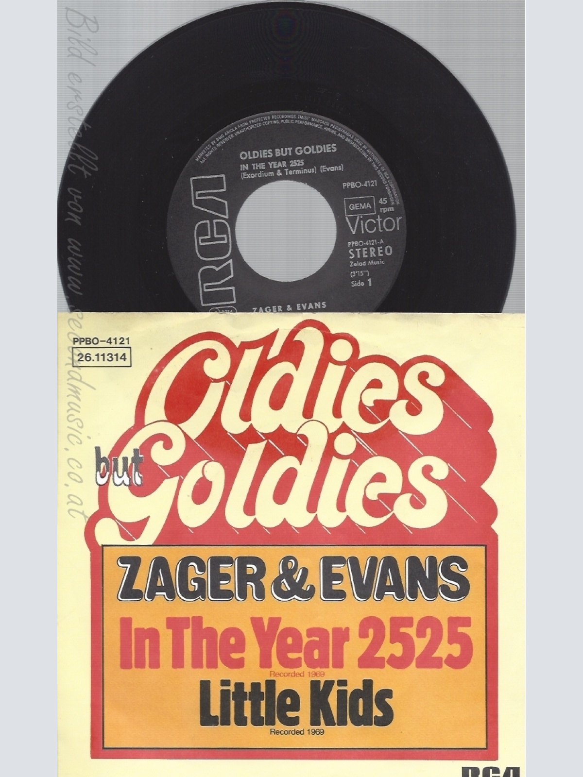 7"ZAGER & EVANS--IN THE YEAR 2525