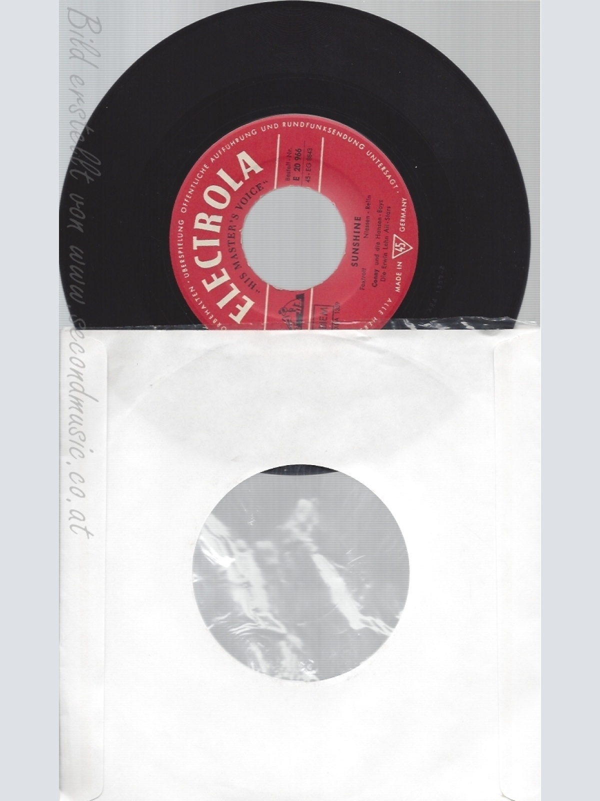 7"CONNY UND DIE HANSEN BOYS--SUNSHINE