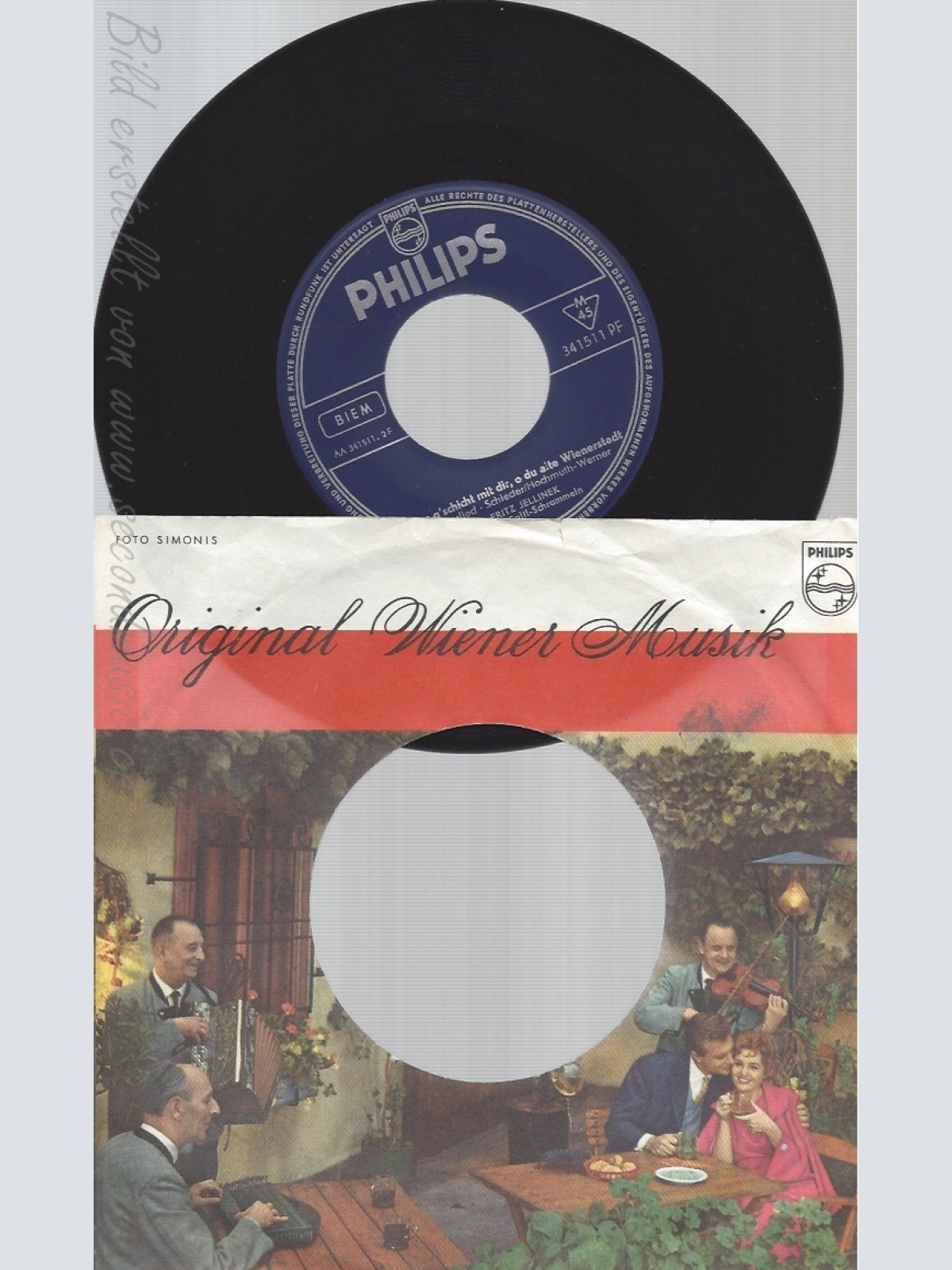 7"FRITZ JELLINEK--A KLANER BUA SPIELT SICH IM SAND