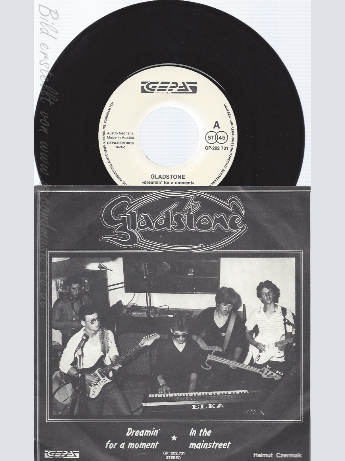 7"GLADSTONE--DREAMIN FOR A MOMENT