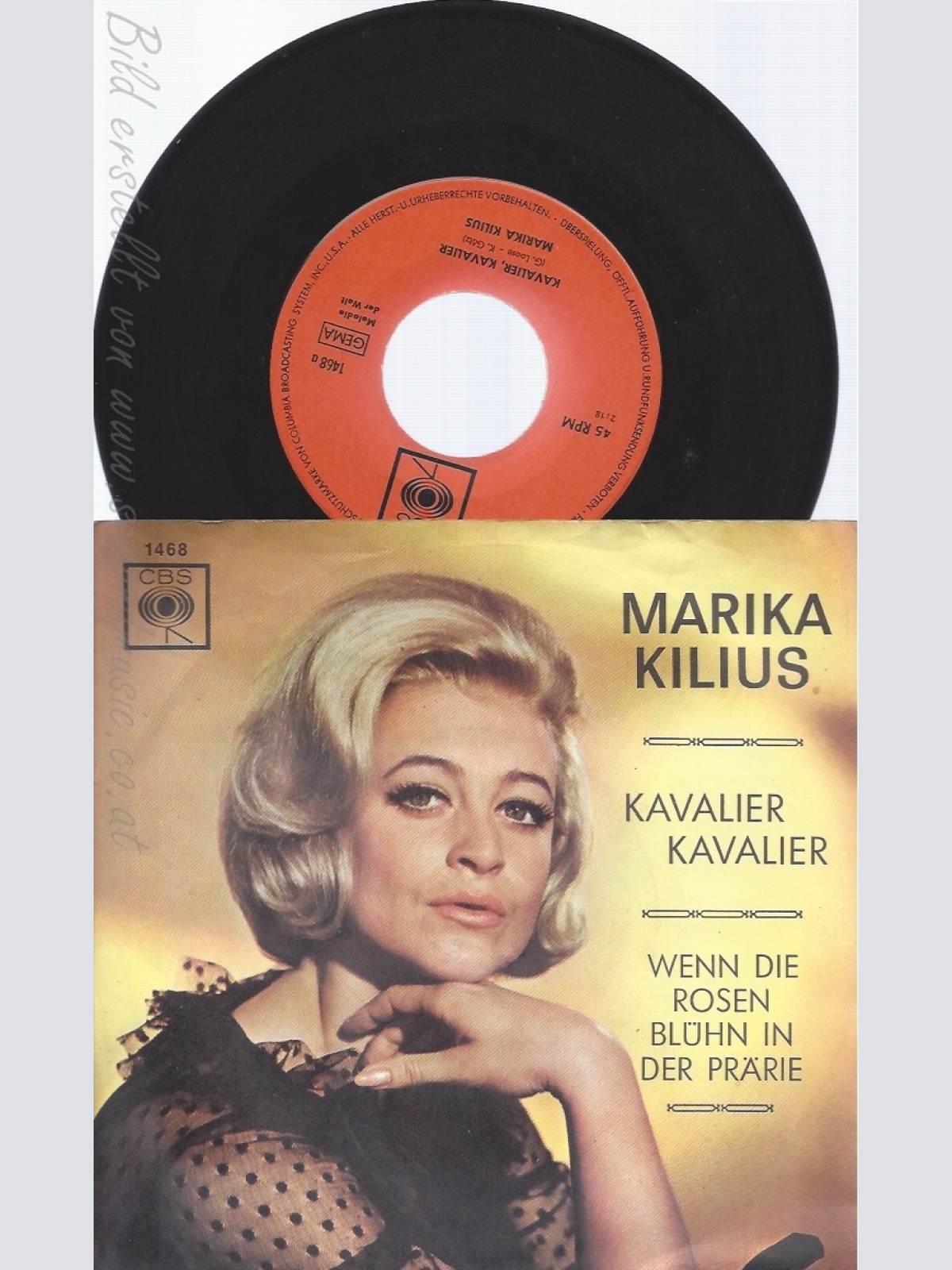 7"MARIKA KILIUS--KAVALIER KAVALIER
