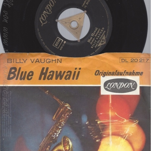 7"BILLY VAUGHN--BLUE HAWAII