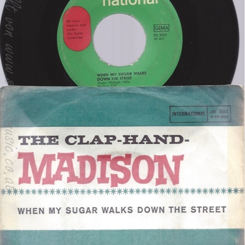 7"THE HOP CATS--THE CLAP HAND MADISON