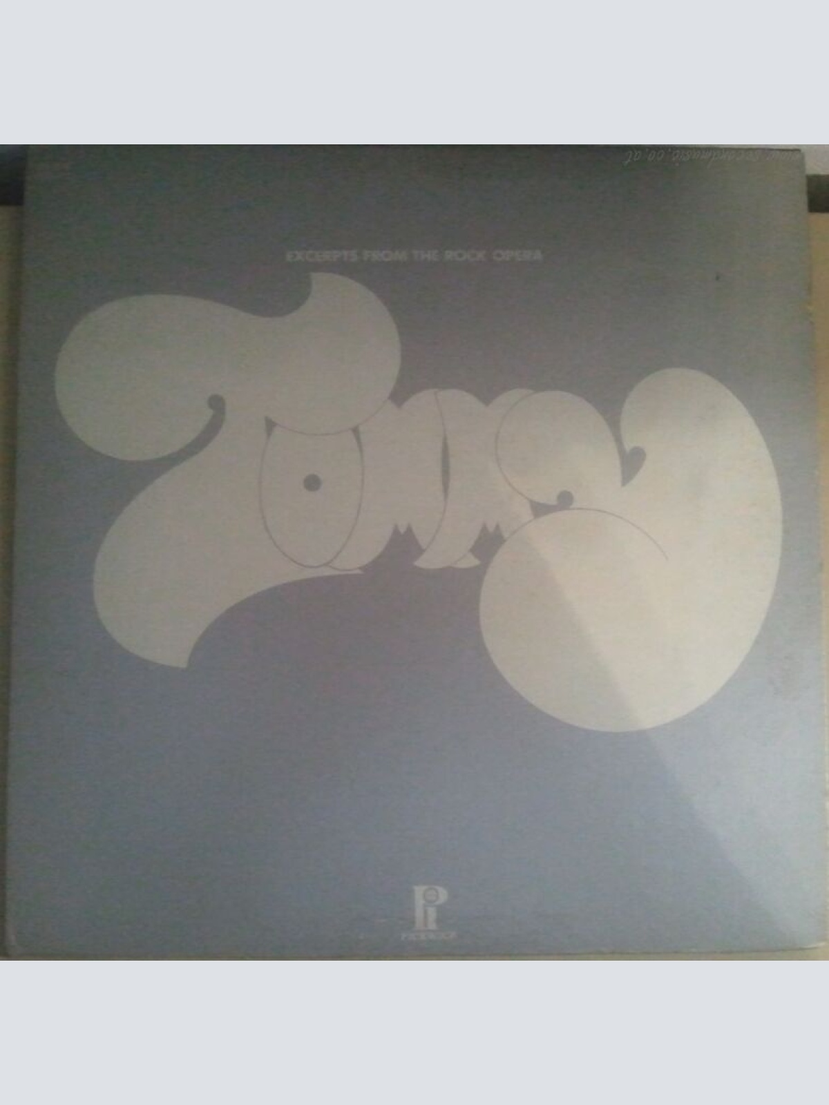 LP--EXERPTS FROM THE ROCK OPERA TOMMY