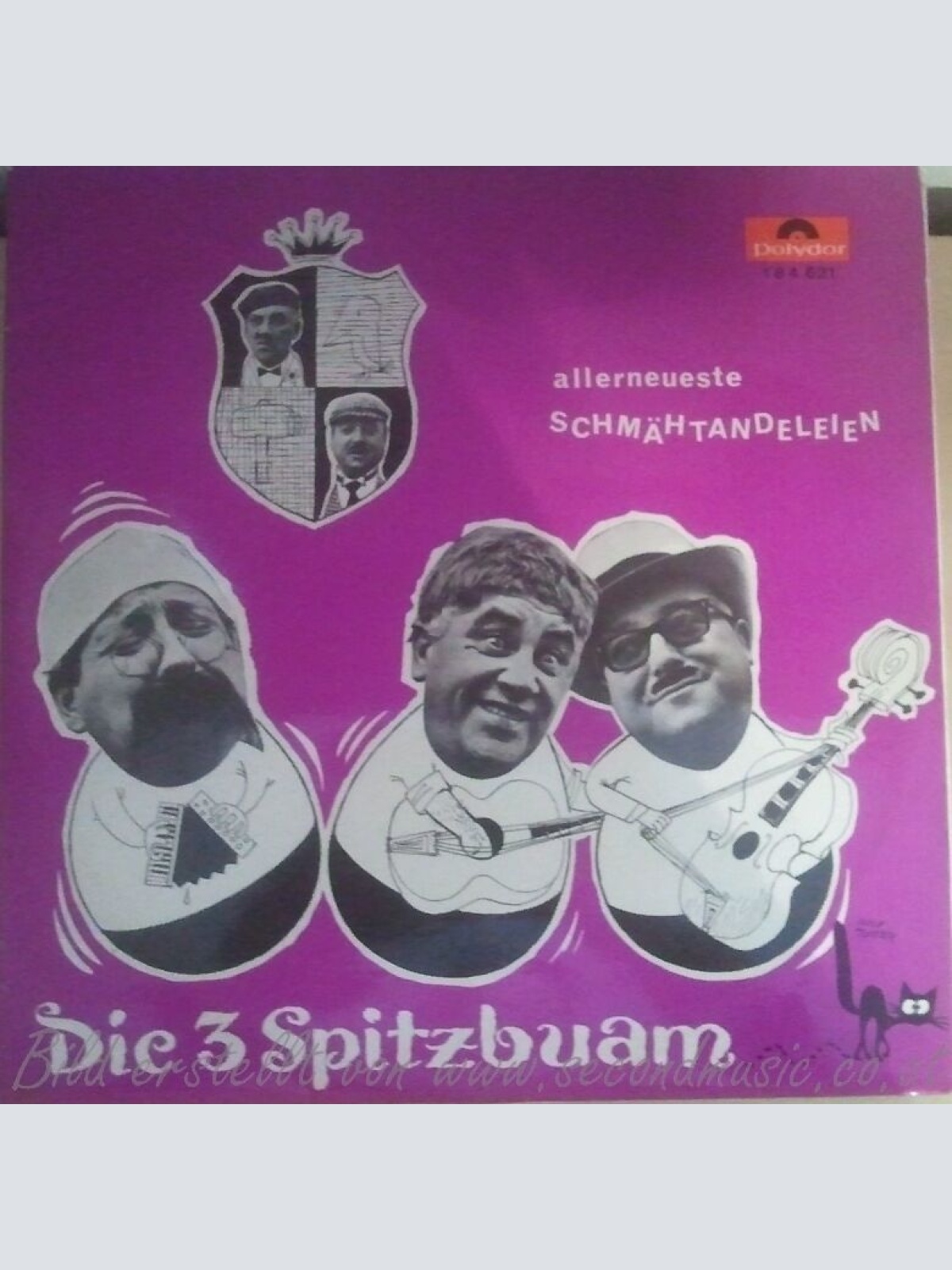 LP--DIE 3 SPITZBUAM--ALLERNEUESTE SCHMÄHTANDELEIEN