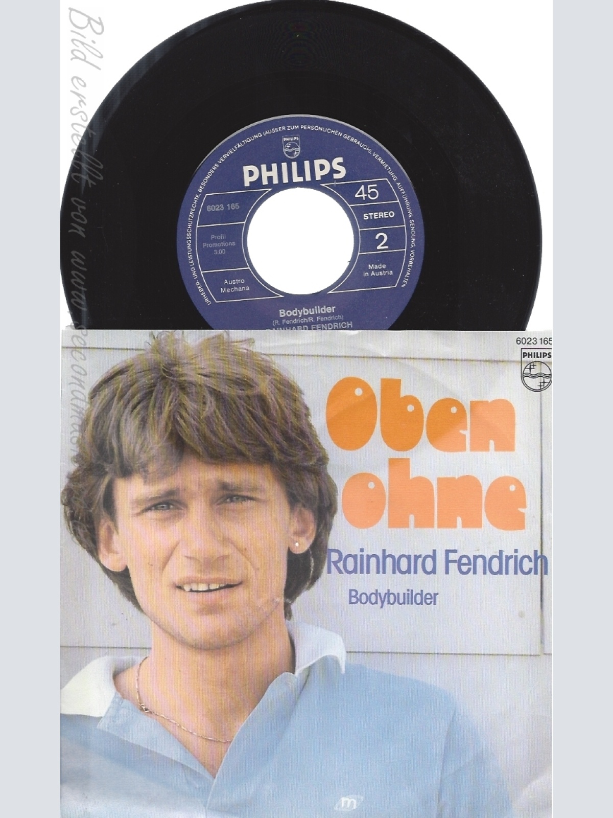 7"--RAINHARD FENDRICH--OBEN OHNE