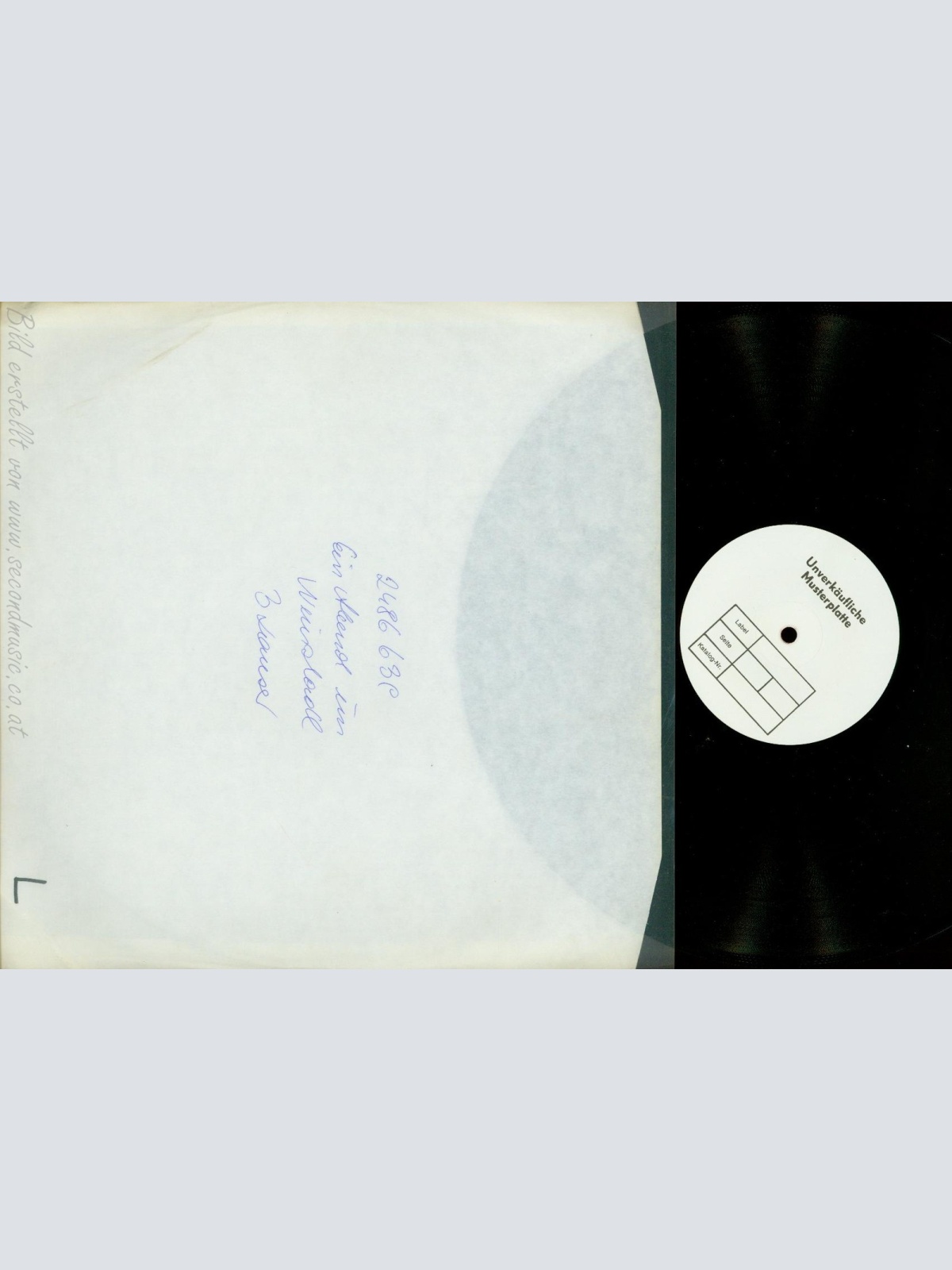 2 LP--MUSTERPLATTE--3 LAUSER--EIN ABEND IM WEINSTADL