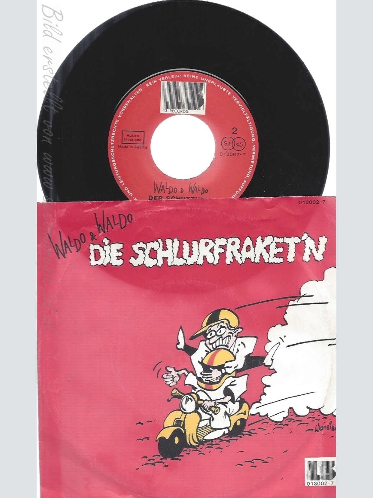 7"--WALDO & WALDO--DIE SCHLURFRAKET'N