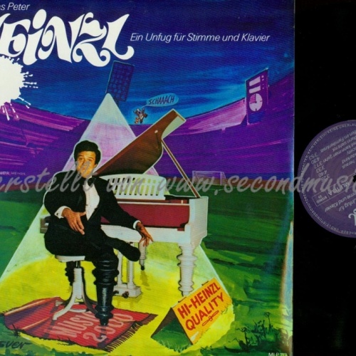 LP--HANS PETER HEINZL--EIN UNFUG FÜR STIMME UND KLAVIER--NM