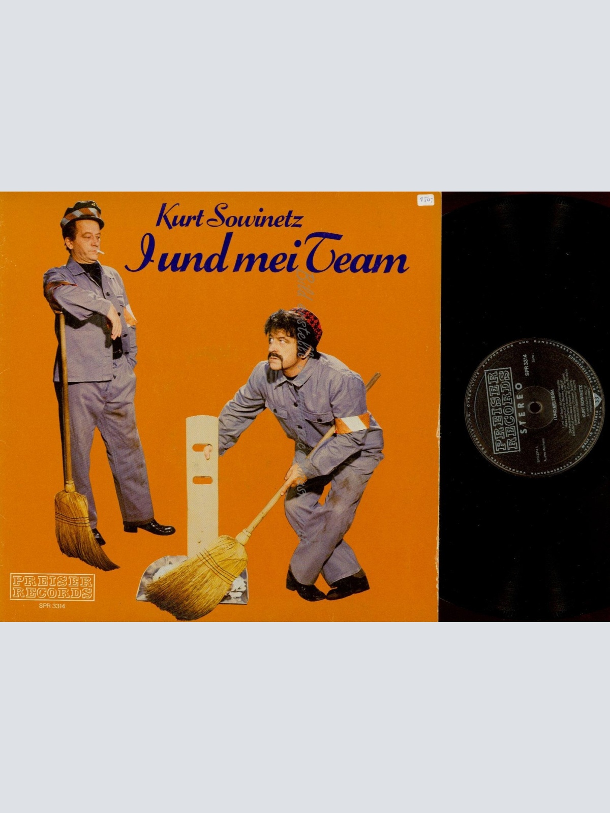 LP--KURT SOWINETZ--I UND MEI TEAM
