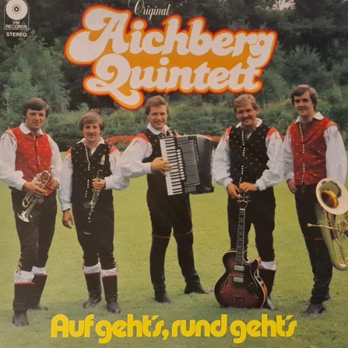 LP, Album Original Aichberg Quintett* - Auf Geht's, Rund Geht's