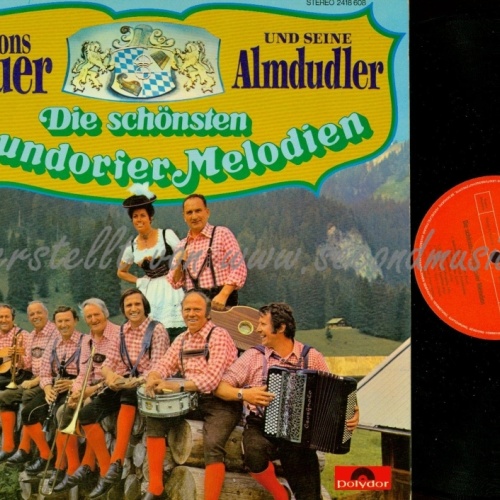 LP--ALFONS BAUER--DIE SCHÖNSTEN FREUNDORFER MELODIEN