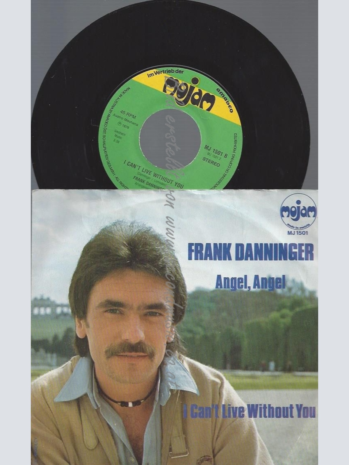 7" FRANK DANNINGER--LUMSDEN--ANGEL ANGEL