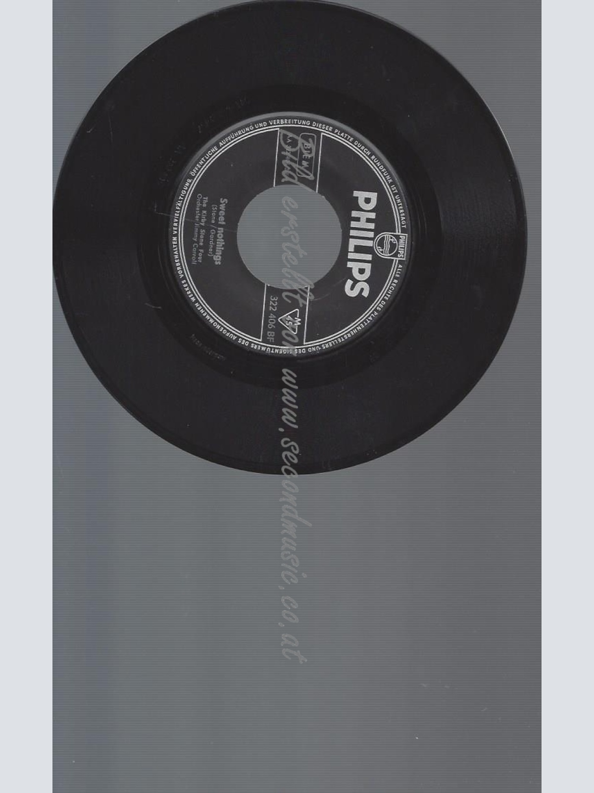 7" THE KIRBY STONE FOUR--SWEET NOTHINGS