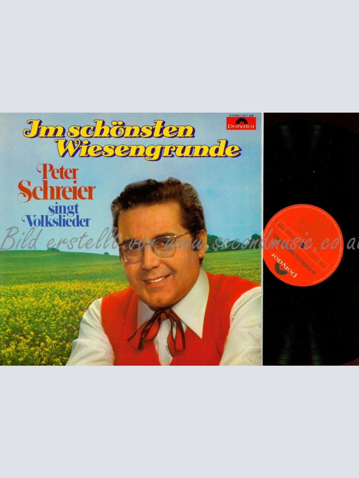 LP--PETER SCHREIER--IM SCHÖNSTEN WIESENGRUNDE