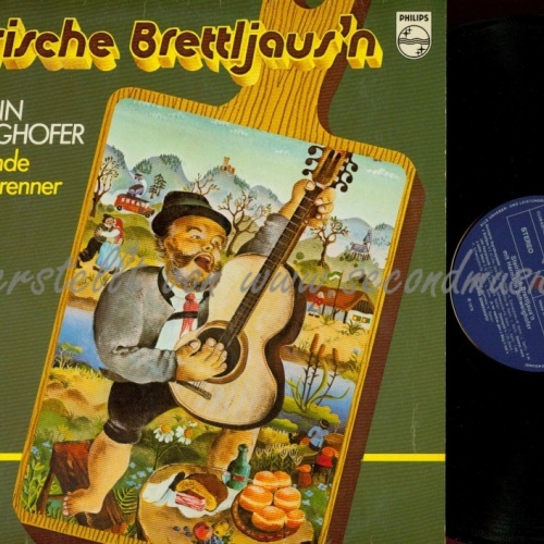 LP--HERMANN SCHWEIGHOFER--STEIRISCHE BRETTLJAUS'N