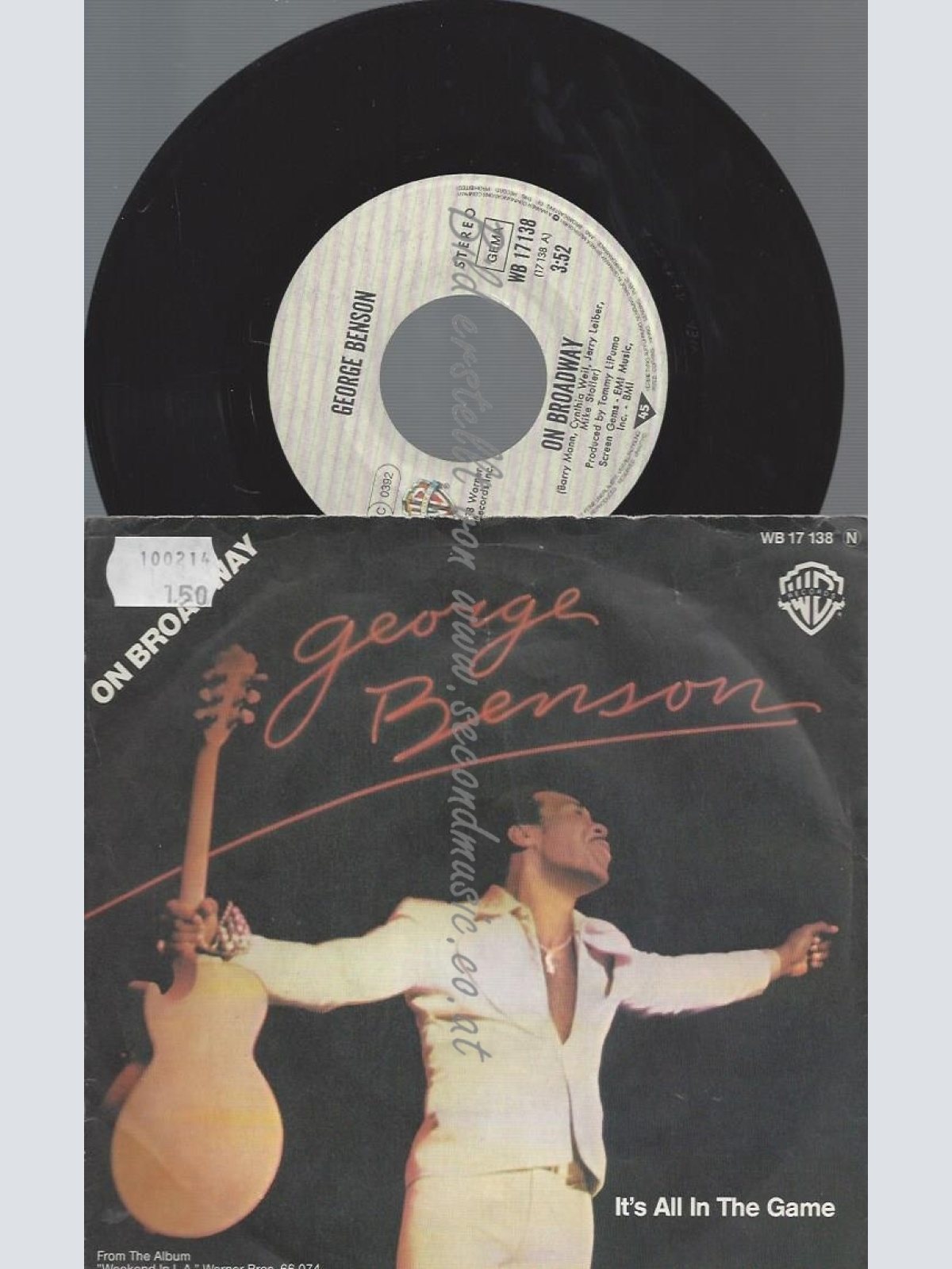 7"GEORGE BENSON--ON BRAODWAY--
