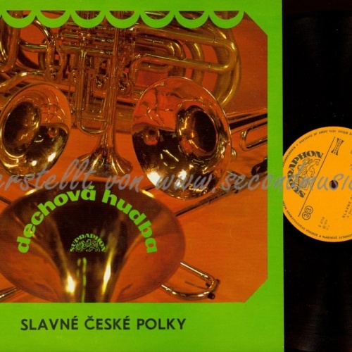 LP--SLAVNE CESKE POLKY--DECHOVA HUDBA