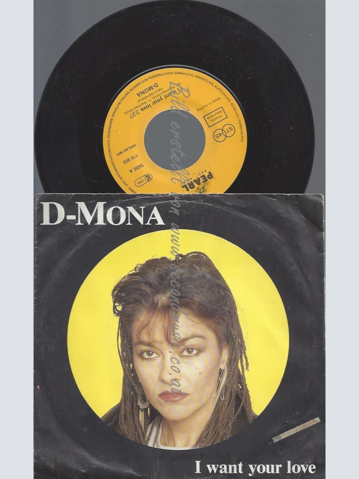 7"D-MONA--I WANT YOUR LOVE