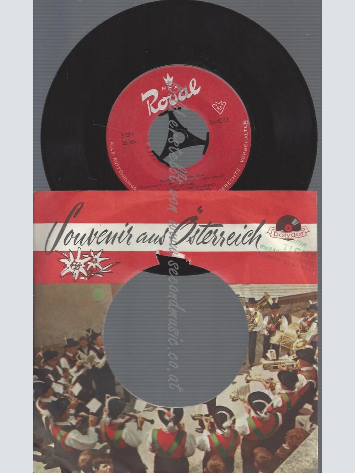 7"DIE FRÖHLICHEN MUSIKANTEN--FLOTT