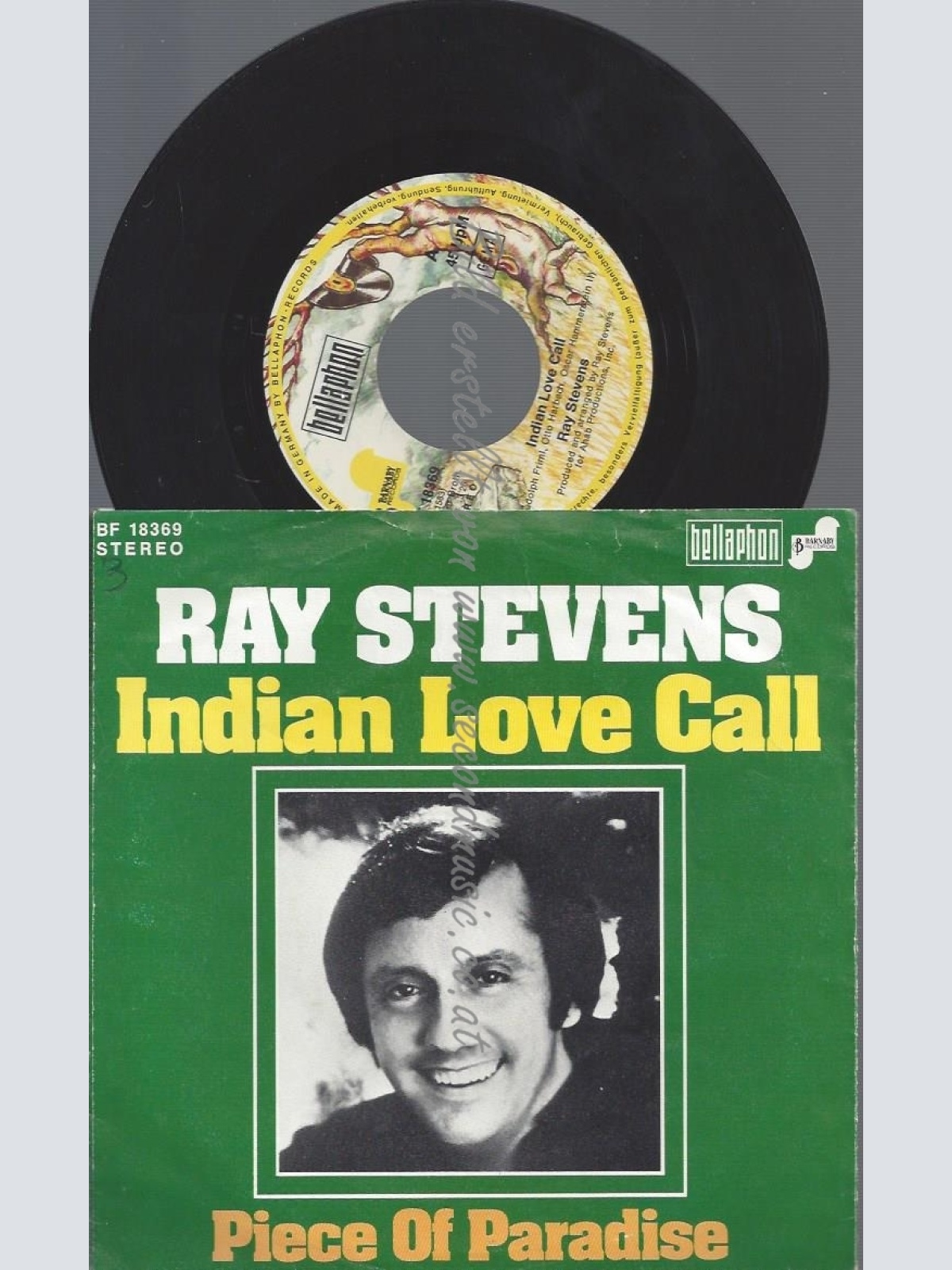 7"RAY STEVENS--INDIAN LOVE CALL--