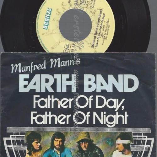 7"MANFRED MANNS EARTH BAND--FATHER OF DAY FATHER OF NIGHT-