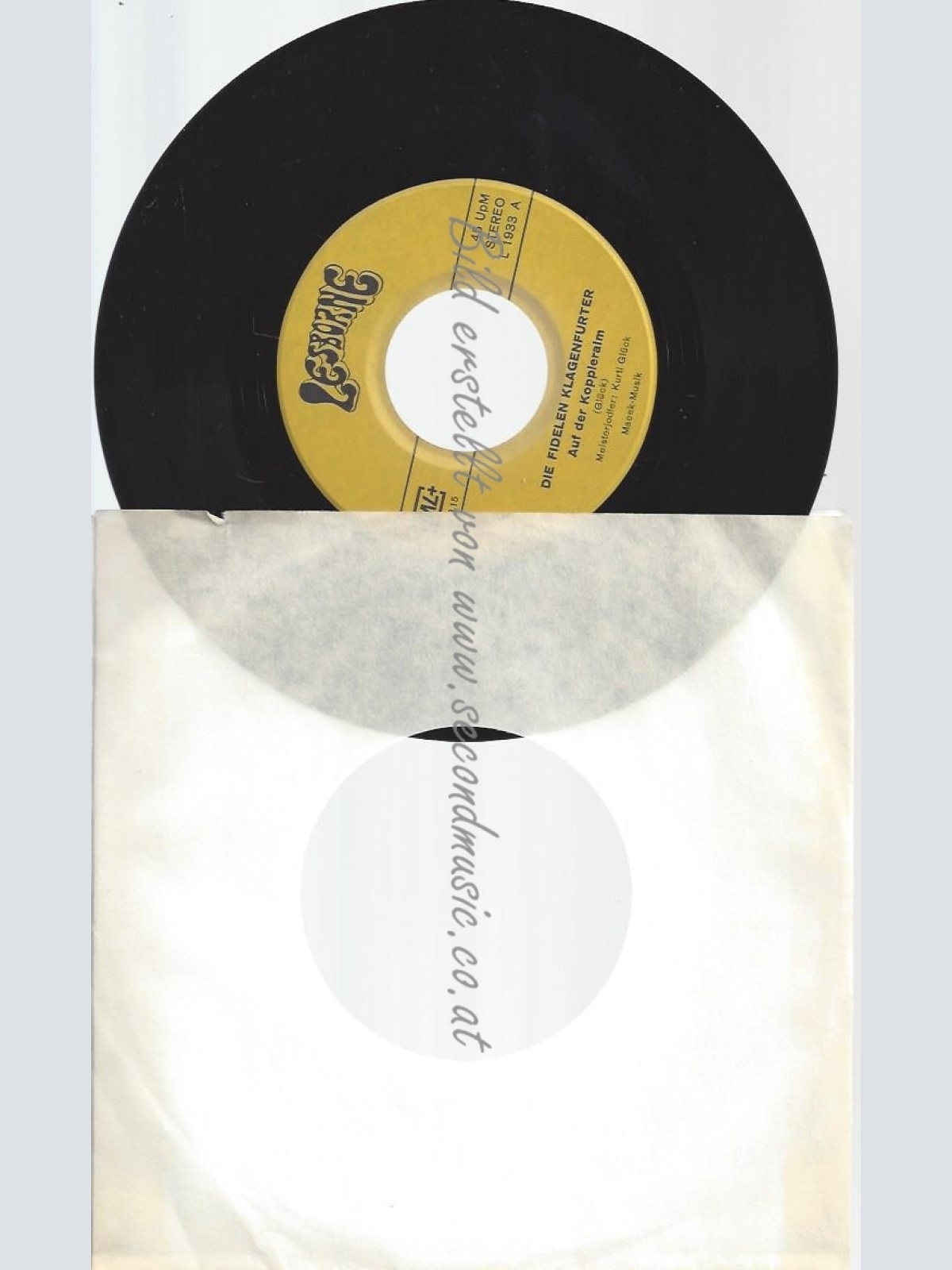 7"DIE FIDELEN KLAGENFURTER--AUF DER KOPPLERALM